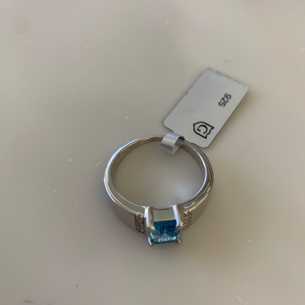 Topaz Sterling Silver Ring
